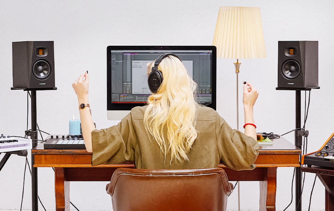SoundID Reference Girl With Headphones